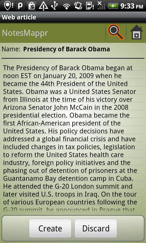    NotesMappr - Notepad Notes- screenshot  