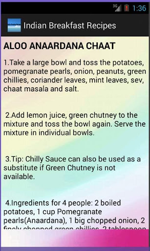 免費下載健康APP|Indian Breakfast Recipes app開箱文|APP開箱王