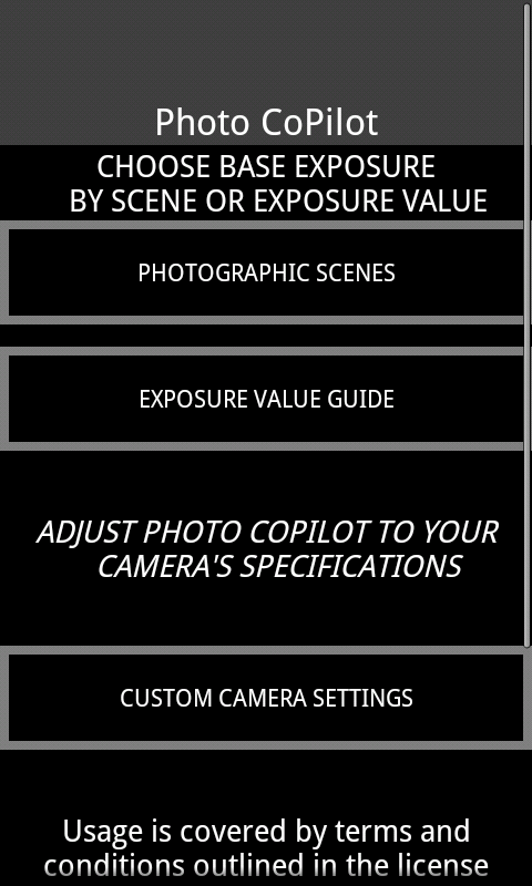 Android application Photo CoPilot screenshort