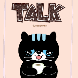 깜장고양이 까미_ 핑크카톡테마 (무료).apk 1.0