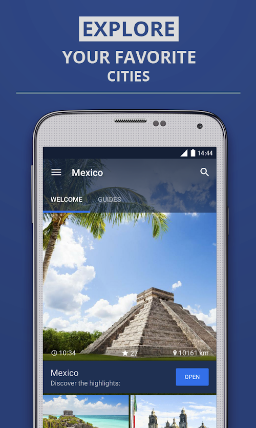 Android application Mexico Premium Guide screenshort