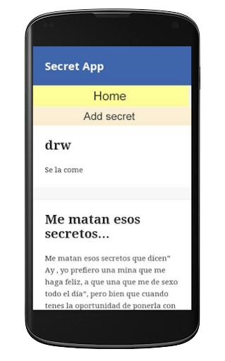 Secret App