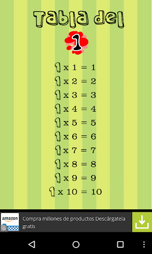 【免費教育App】Tablas de Multiplicar-APP點子