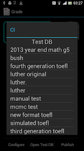 Exam Score Input Screenshots 4