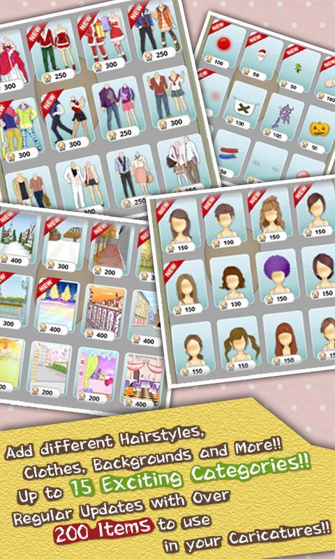 Caricature Maker Pro HD Screen 3