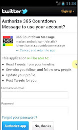 365 Countdown Message poster 3