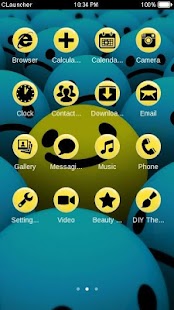 download Warna Senyum C Launcher tema free