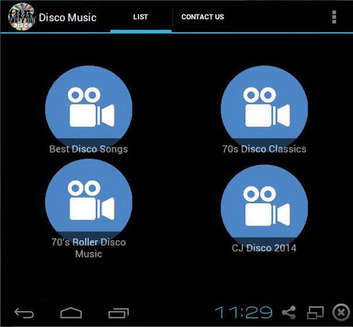 【免費媒體與影片App】Disco Music-APP點子