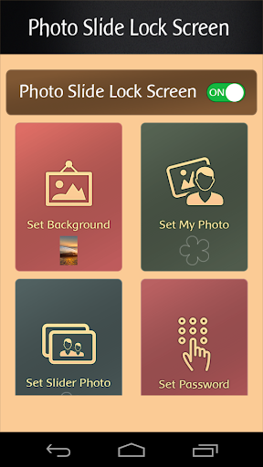 Photo Slide Lock Screen