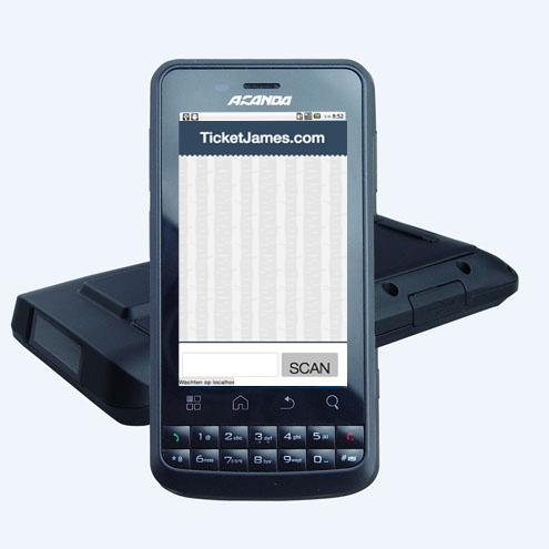 TicketJames for mobile scanner