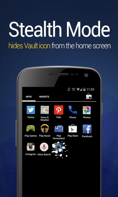    Vault-Hide SMS, Pics & Videos- screenshot  