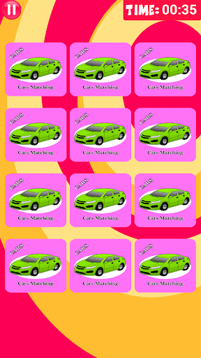 Car Game – Matching Game