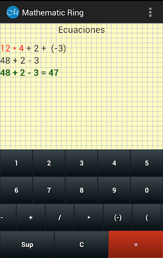 Mathematic Ring