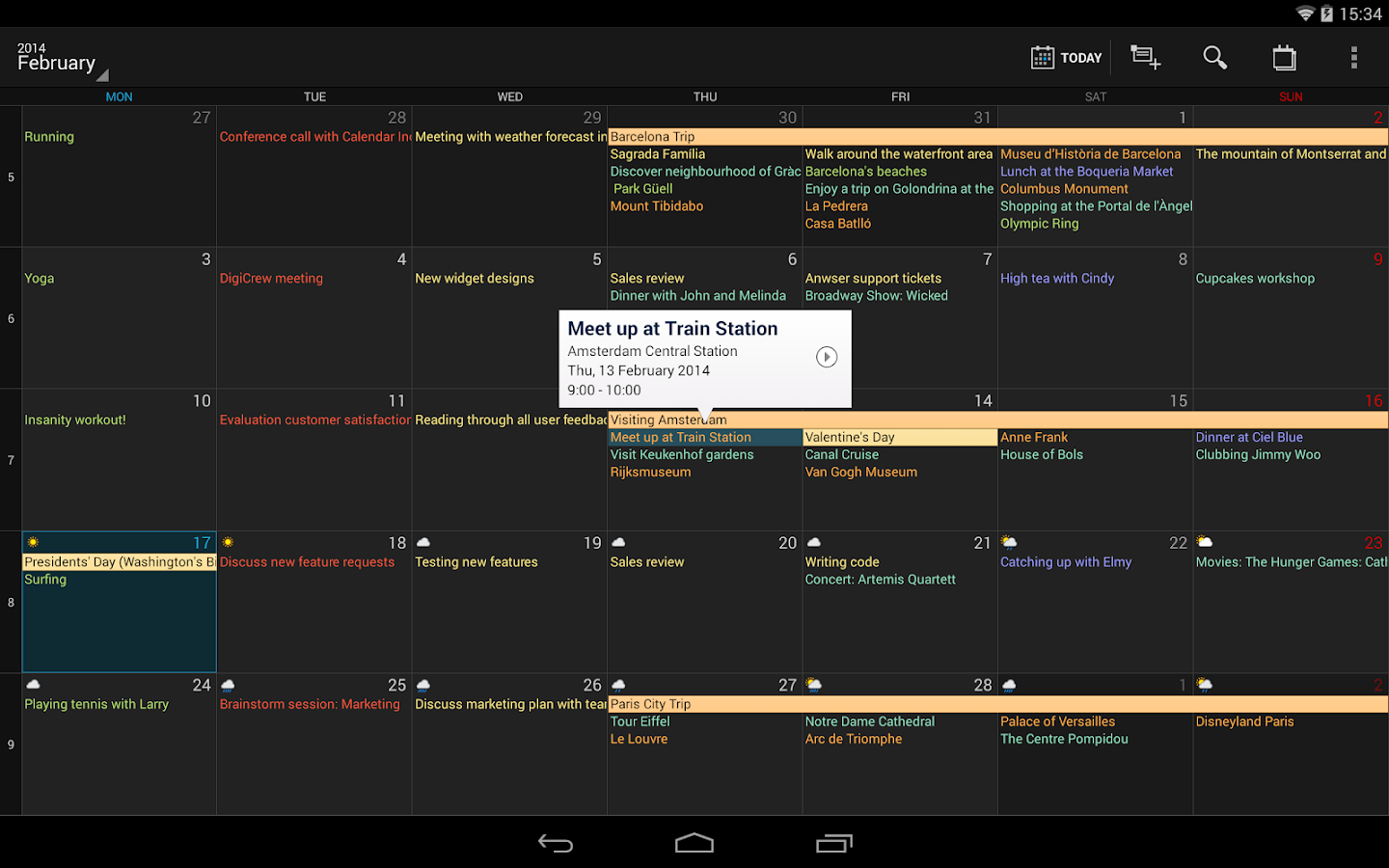 DigiCal Calendar & Widgets - screenshot