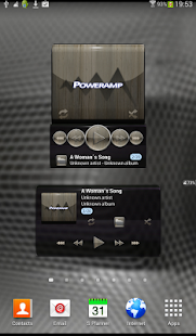 How to download Poweramp widget WOOD PLATIN lastet apk for pc