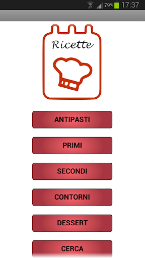 App delle Ricette