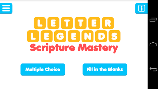 Letter Legends: LDS Scriptures