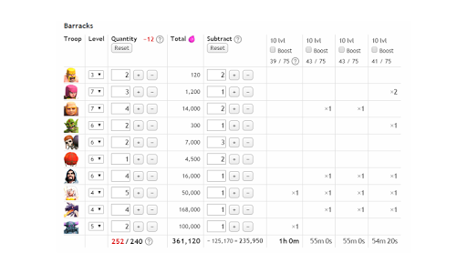 Calculator 2015 for Clash