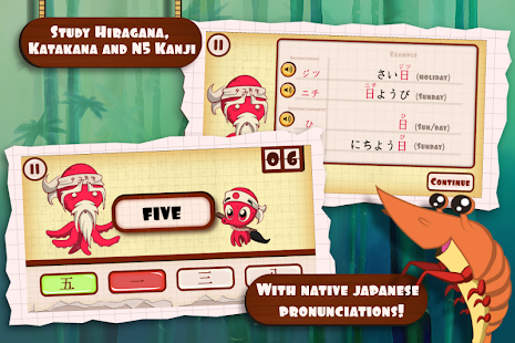 Download Android Game Learn Japanese with Tako for Samsung | Android ...