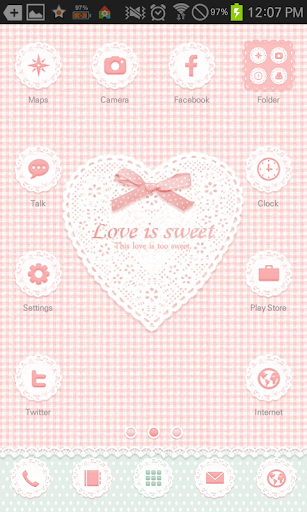 Love is sweet go locker theme