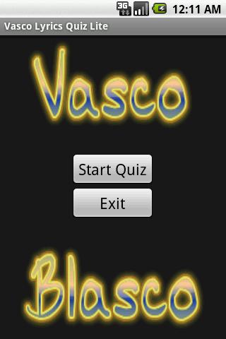 Vasco Rossi Lyrics Quiz
