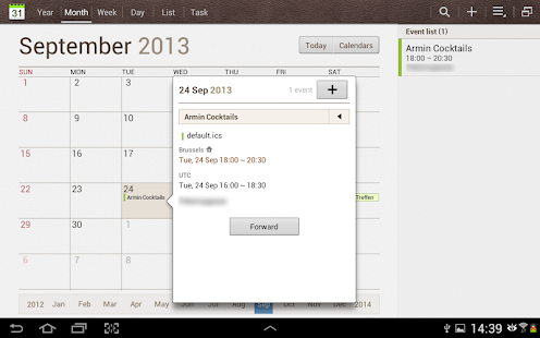 DAVdroid – CalDAV/CardDAV Sync - screenshot thumbnail