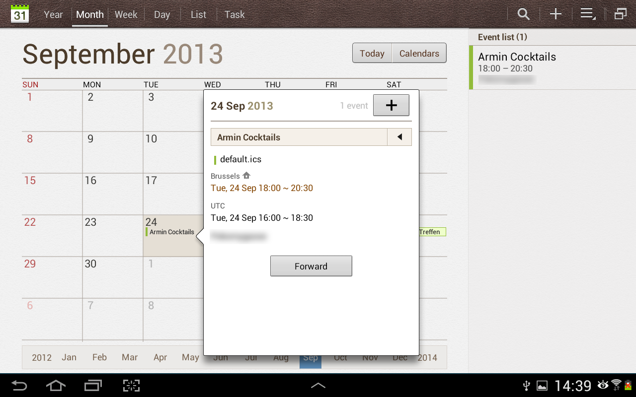 DAVdroid – CalDAV/CardDAV Sync - screenshot