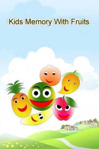 Kids Memory with Fruits