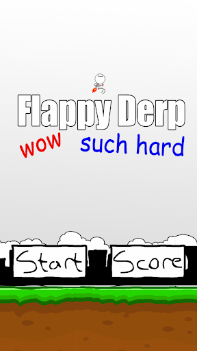 【免費休閒App】Flappy Derp-APP點子