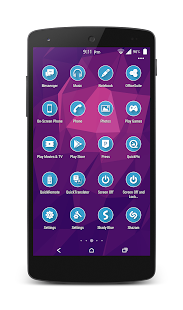 Shady Blue Launcher Theme Screenshots 3
