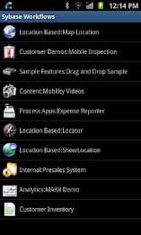 Sybase Mobile Workflow 2.1 poster 1
