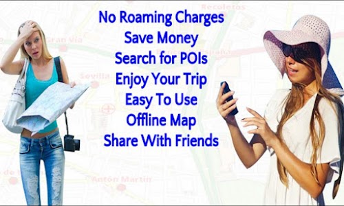 Android application Rio de Janeiro Offline Map screenshort