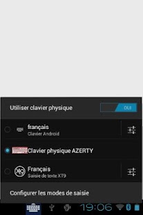 Clavier physique azerty apk free