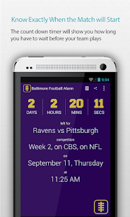 Free Download Baltimore Football Alarm APK for PC