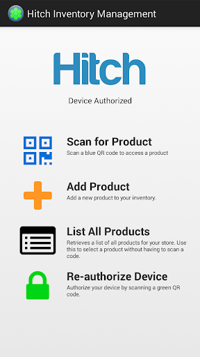 Hitch Inventory Management