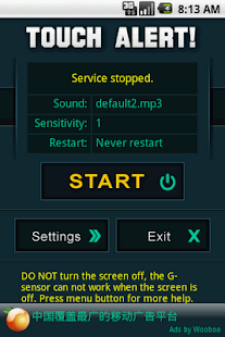 Free Touch Alert! APK for PC