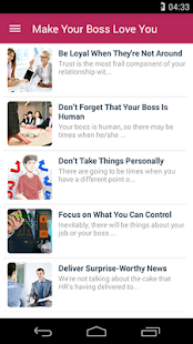 How to get How To Make Your Boss Love You 1.0 unlimited apk for android