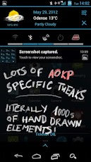 CM9 Theme : Freehand v8 APK