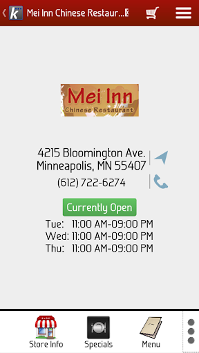 【免費購物App】Mei Inn Chinese Restaurant-APP點子