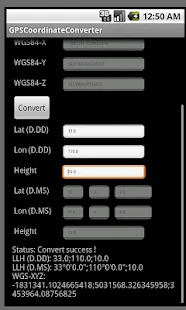GPS Coordinate Converter