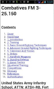 Free Combatives Fm 3-25.150 APK for Android