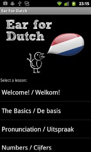 Learn Dutch with Ear for Dutch Screenshots 0