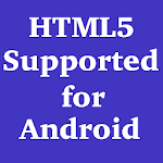 HTML5 Supported for Android Apk