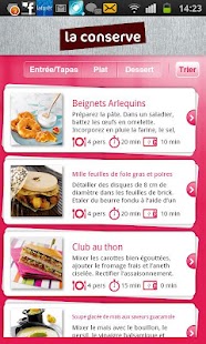 Recettes de cuisine LaConserve Screenshots 3