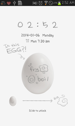 is this egg go locker theme