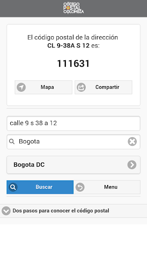 【免費交通運輸App】Codigo Postal Colombia-APP點子