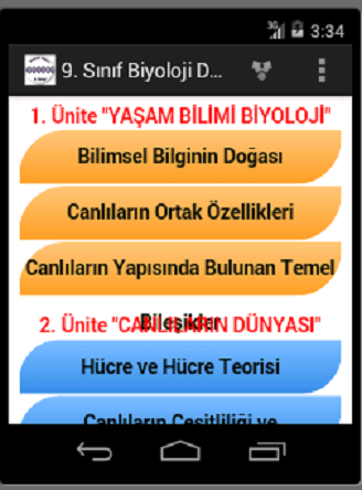 11.Sınıf Biyoloji Ders Notları