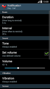 Prof Reminder (missed call) v1.5.2 Unlocked Prof Reminder - missed call - screenshot thumbnail