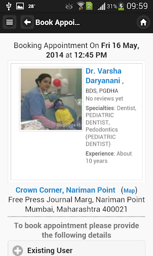 【免費健康App】Dr Varsha Daryanani Appts-APP點子