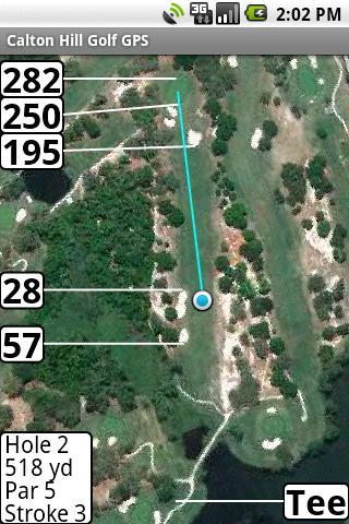Android application Calton Hill Golf GPS Plus screenshort